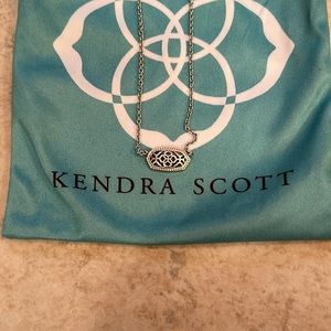 Kendra Scott Silver Filigree Necklace